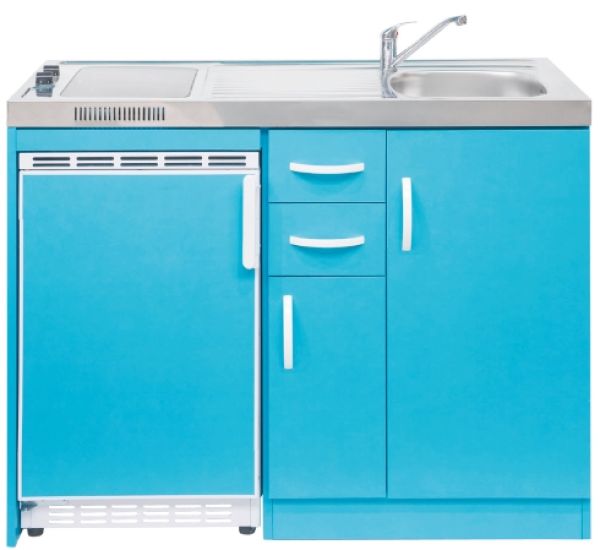Vivicum - Miniküche mit Kühlschrank und Schubladen, 120 cm ...